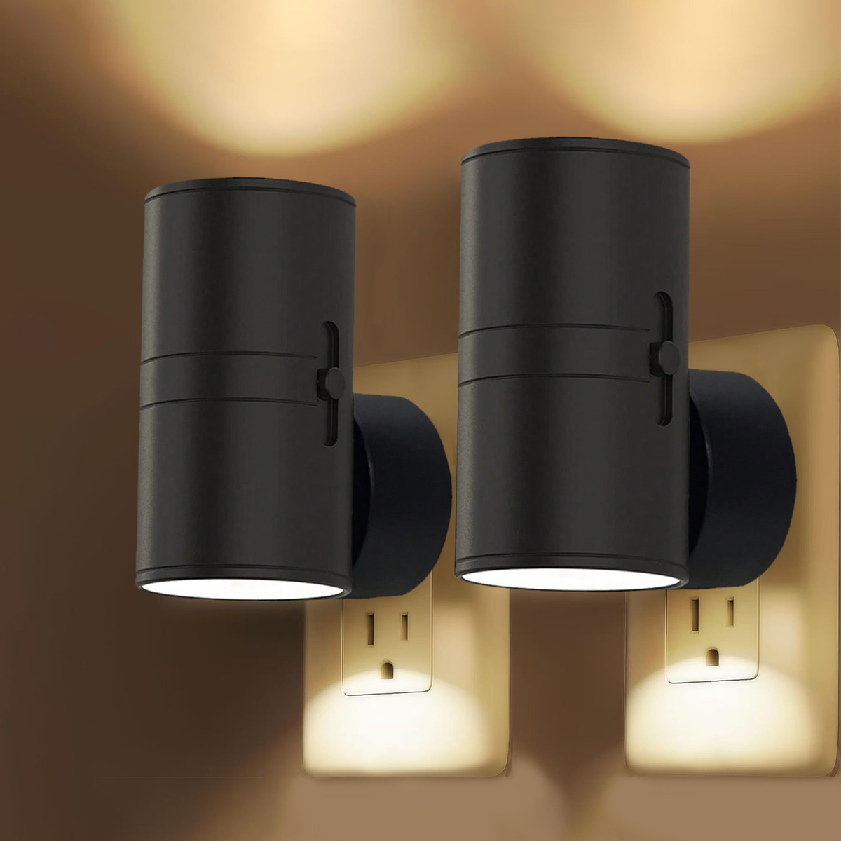 Dimmable LED Outlet Night Light