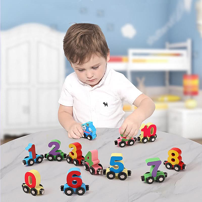 MagniTrain Magnetic Number Train