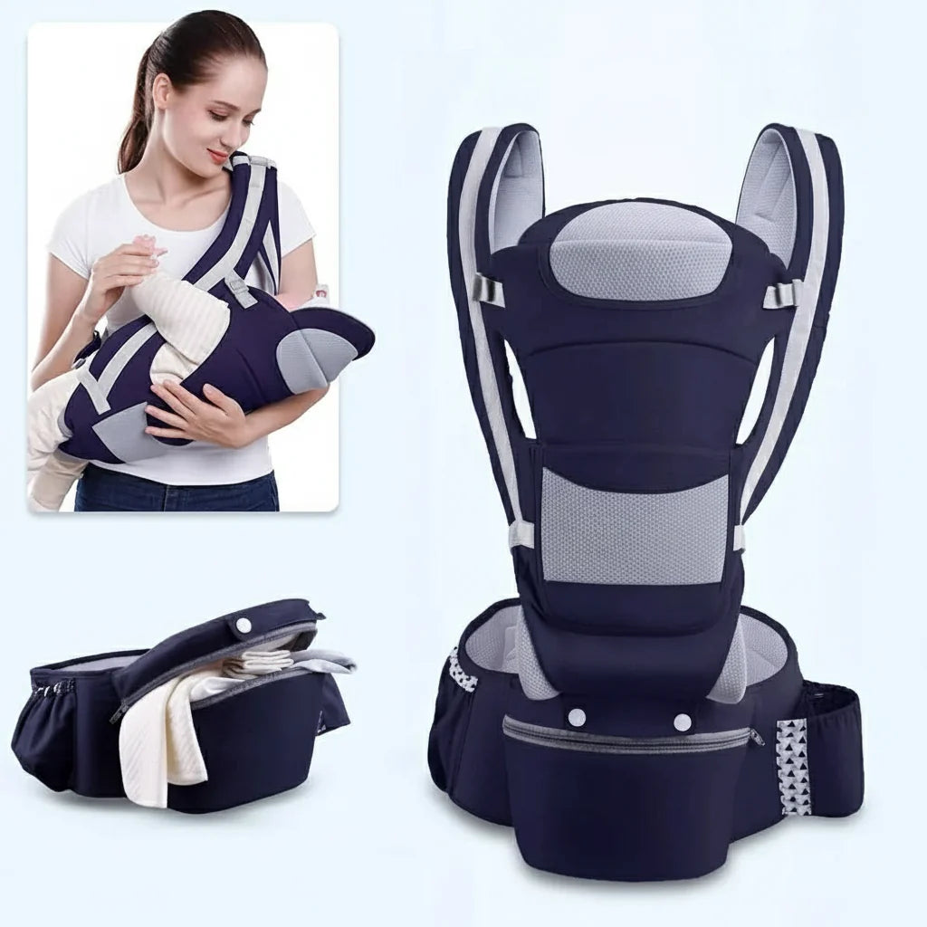 SnuggleHip Baby Carrier Relaxed Carrying