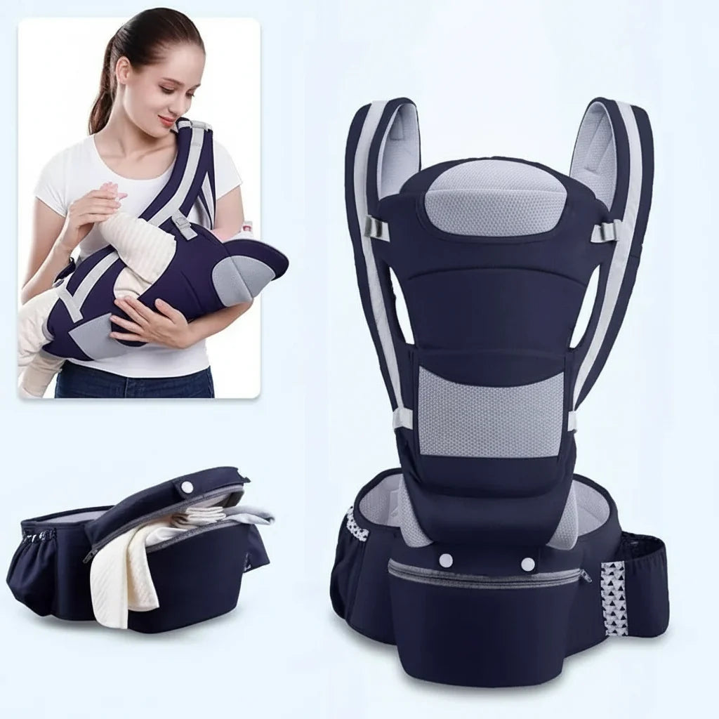 SnuggleHip Baby Carrier Relaxed Carrying