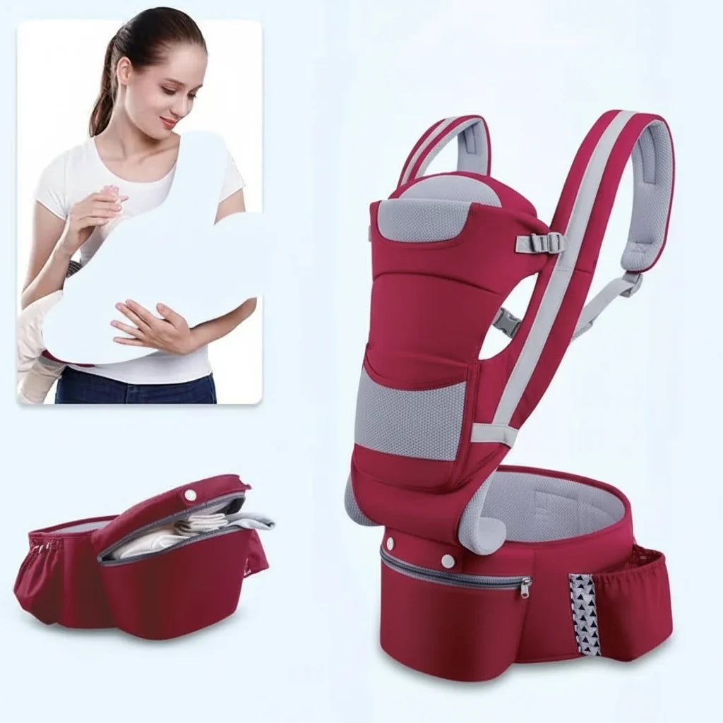 SnuggleHip Baby Carrier Relaxed Carrying