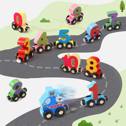 MagniTrain Magnetic Number Train