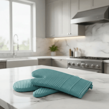 HEATSAFE Non-slip Silicone Oven Gloves