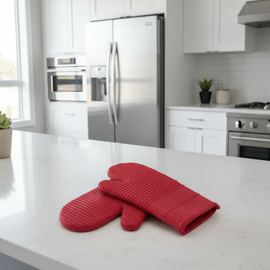 HEATSAFE Non-slip Silicone Oven Gloves