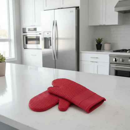 HEATSAFE Non-slip Silicone Oven Gloves