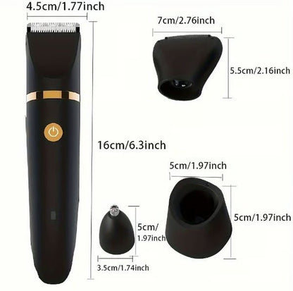 SHAVTRIQ 3-in-1 Waterproof Body & Intimate Razor
