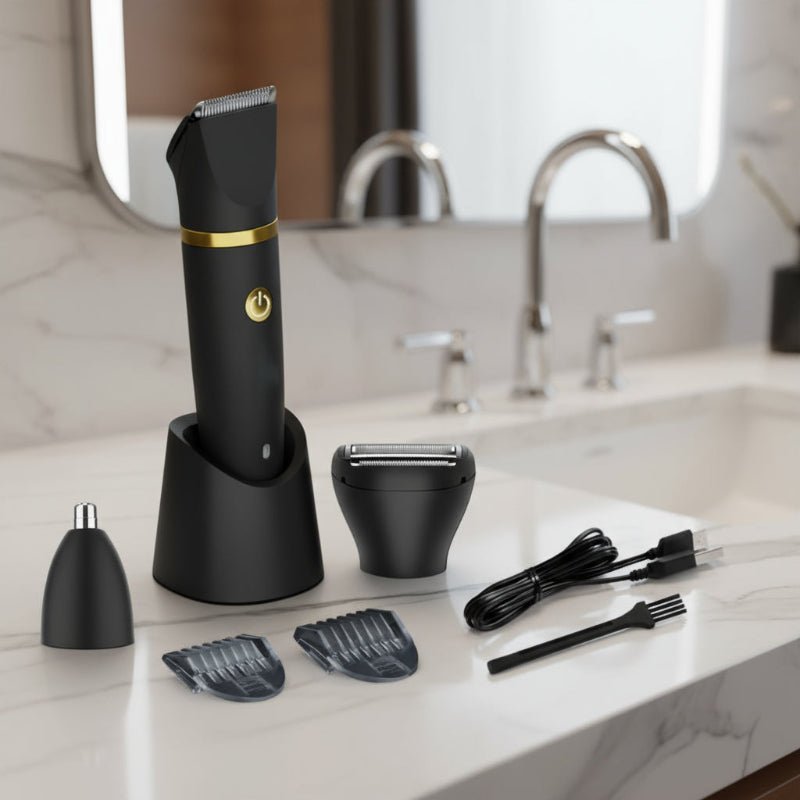 SHAVTRIQ 3-in-1 Waterproof Body & Intimate Razor