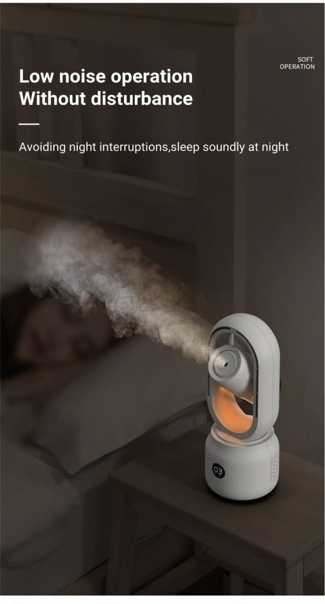 COOLMIST FAN Portable Fan Without Blades