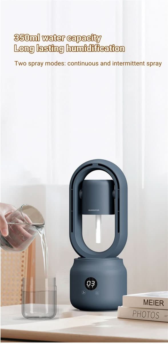 COOLMIST FAN Portable Fan Without Blades