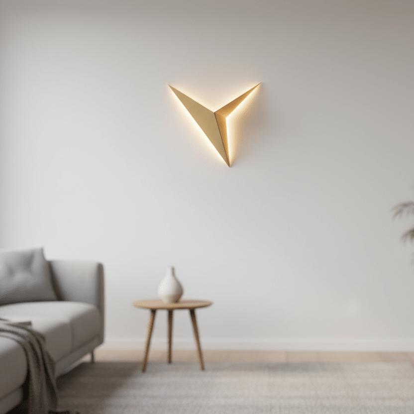 TRIGLOW LED Triangle Wall Light