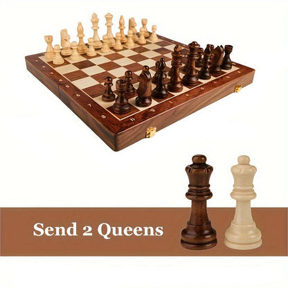 Luxury Solid Wood Chess Set