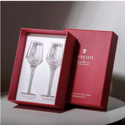 Cognac Glasses, Crystal Brandy Snifter Tasting Glass Set