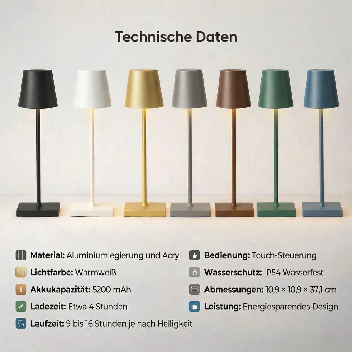Cordless Table Lamp