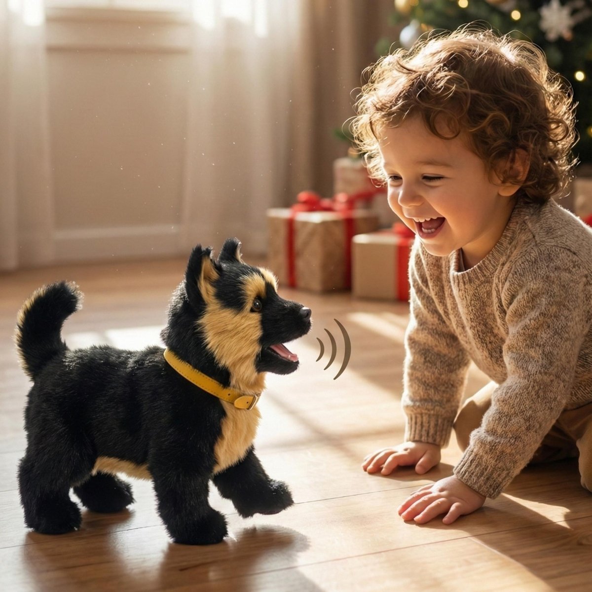 PUPPORA Cozy Plush Dog Toy