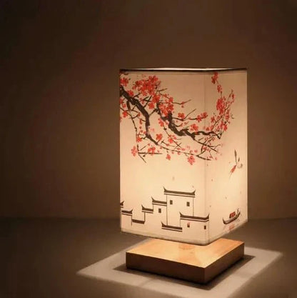 FABWOOD Wood and Fabric Lamp