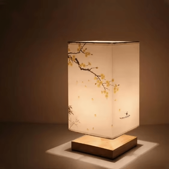 FABWOOD Wood and Fabric Lamp