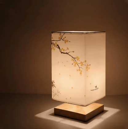 FABWOOD Wood and Fabric Lamp