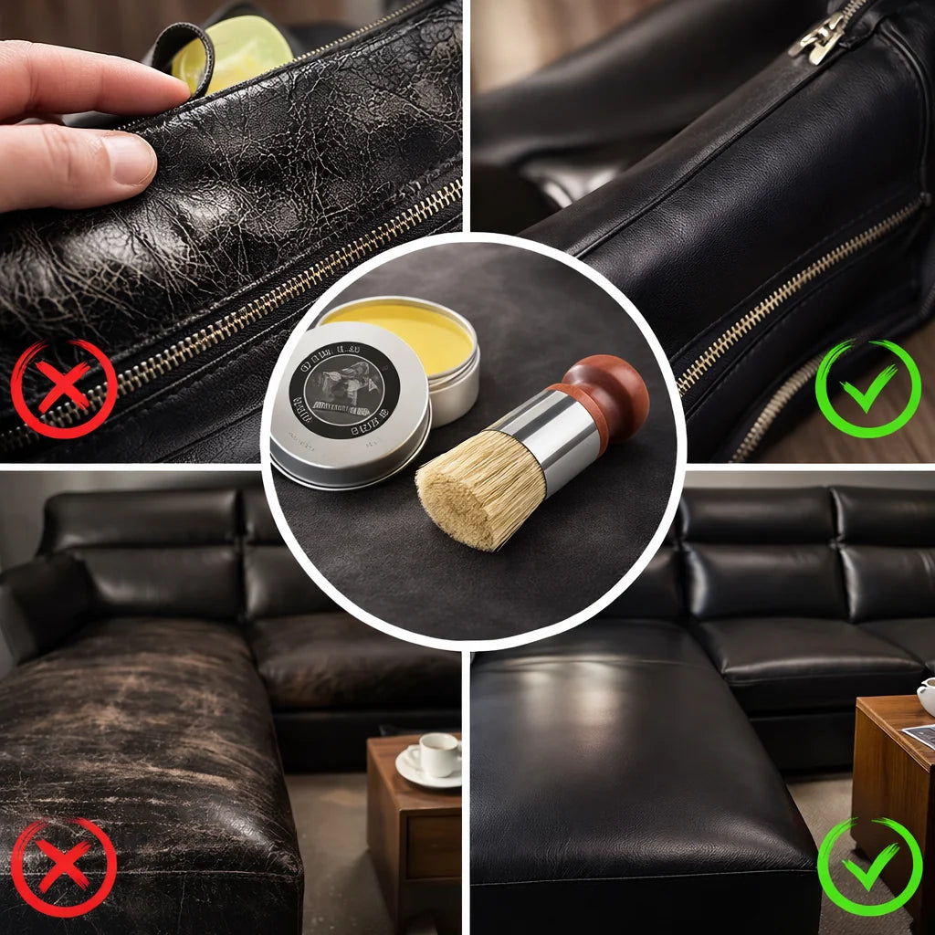 Leather Care Balm for Sofa, Car, Shoes and More