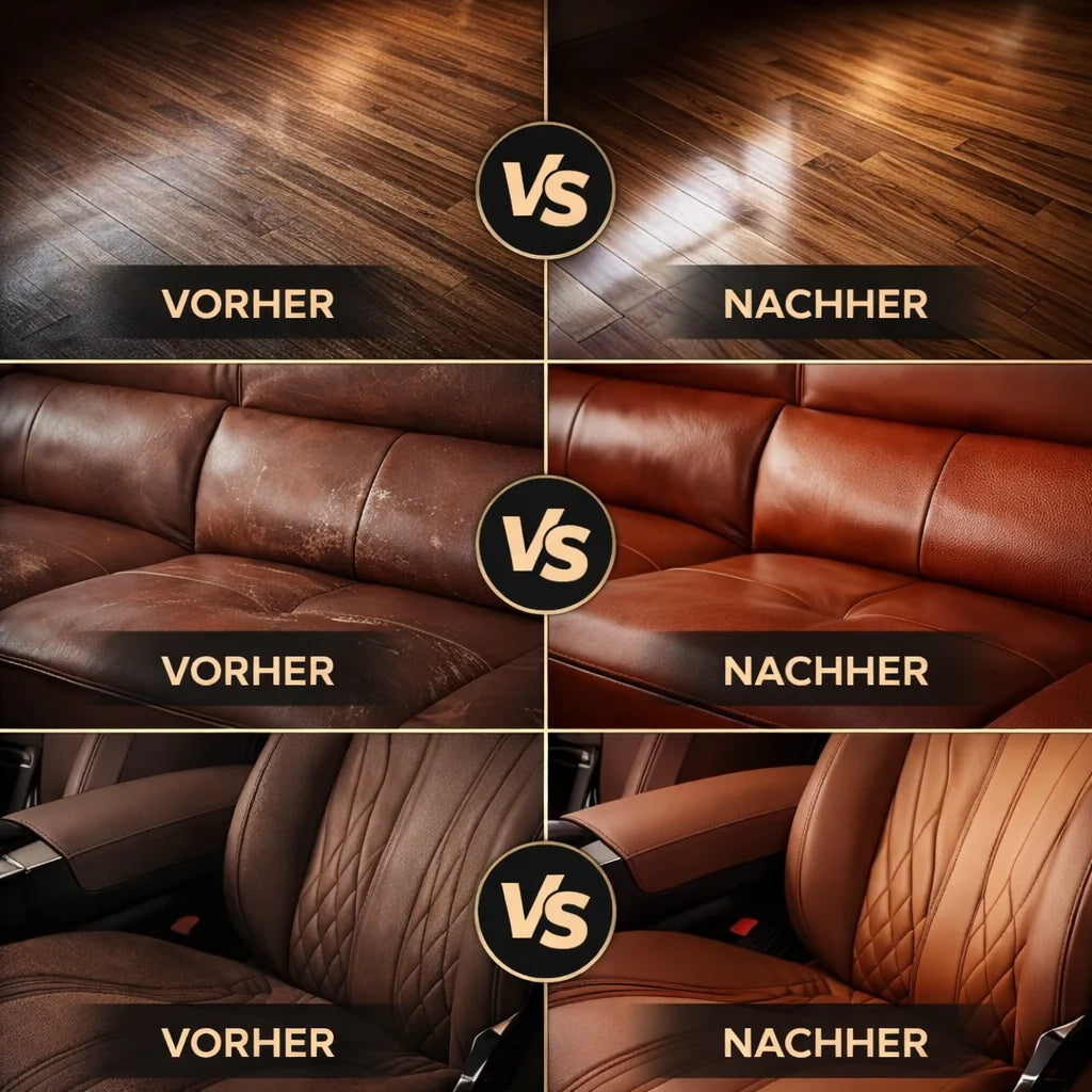 Leather Care Balm for Sofa, Car, Shoes and More