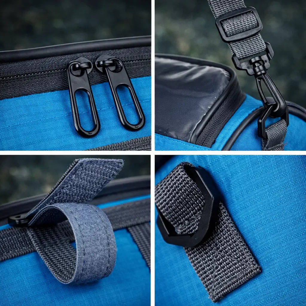Waterproof Bike Handlebar Bag with Touchscreen Window