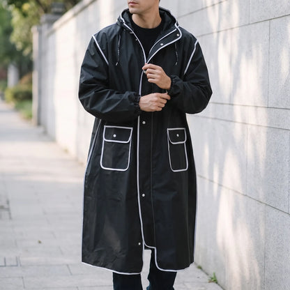 Long Cycling Raincoat
