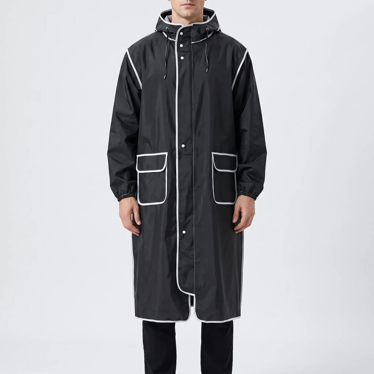 Long Cycling Raincoat – photo 2