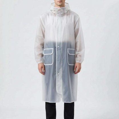 Long Cycling Raincoat – photo 5