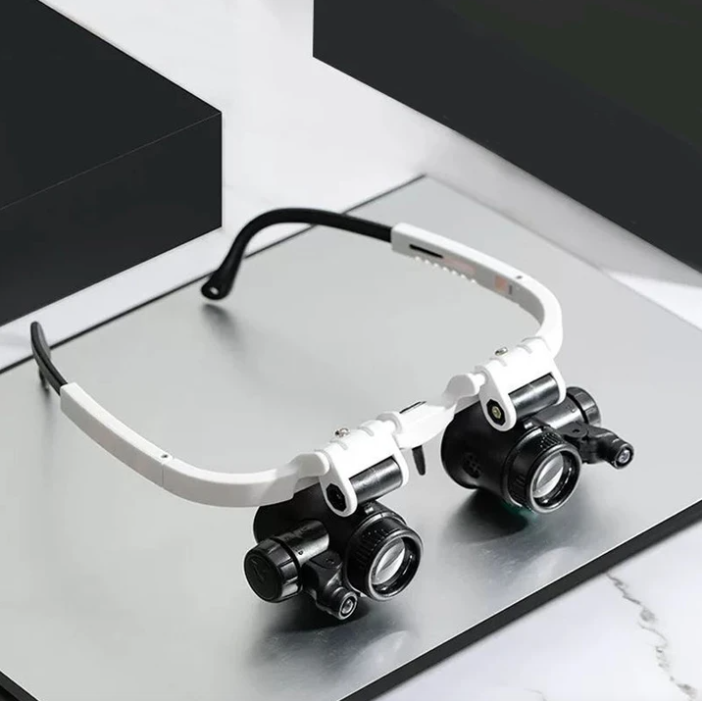 Magnifying Glasses with Light, 8x-23x Zoom