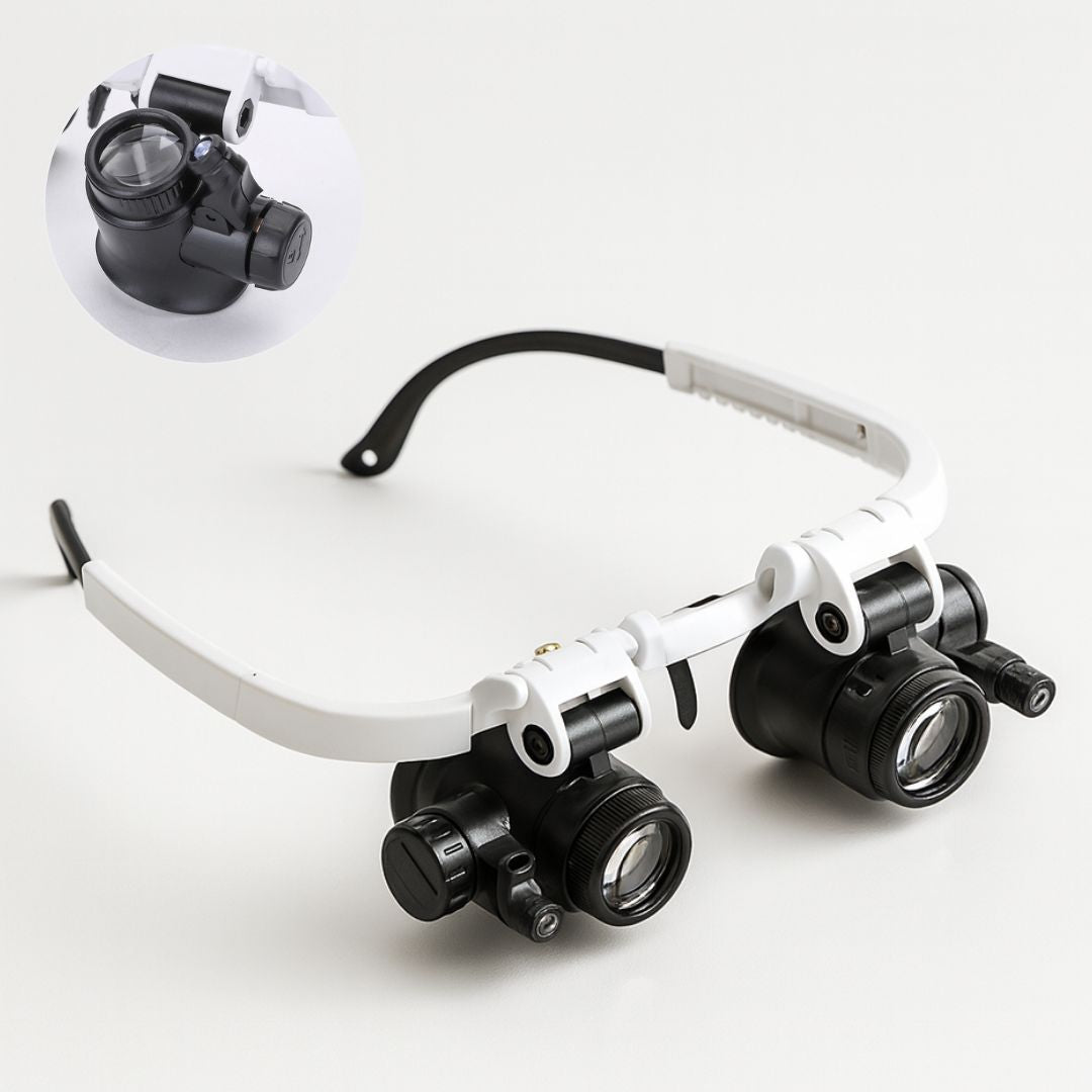 Magnifying Glasses with Light, 8x-23x Zoom