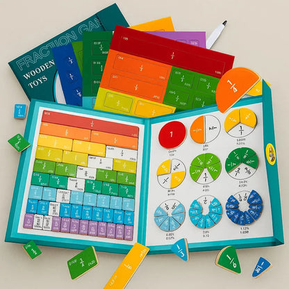 Magnetic Fraction Tiles