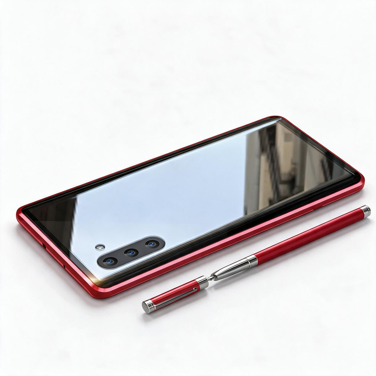 Magnetic Phone Case with Tempered Glass for Samsung Galaxy S20-S23 & Note
