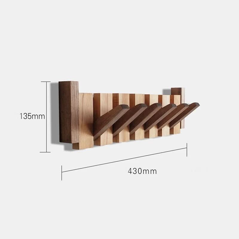 Wooden Wall Hook Foldable Wooden