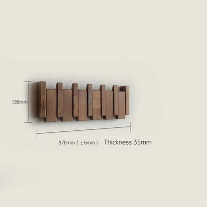 Wooden Wall Hook Foldable Wooden