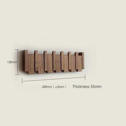 Wooden Wall Hook Foldable Wooden