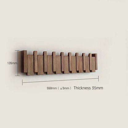 Wooden Wall Hook Foldable Wooden