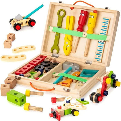 Buildaroo Colourful Timber Construction Adventure