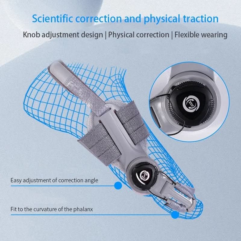 HalluxHelper- Gentle toe correction for hallux valgus