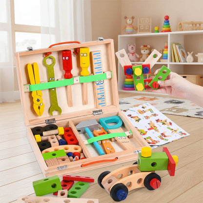 WoodCraft Innovative Wooden Construction Kit