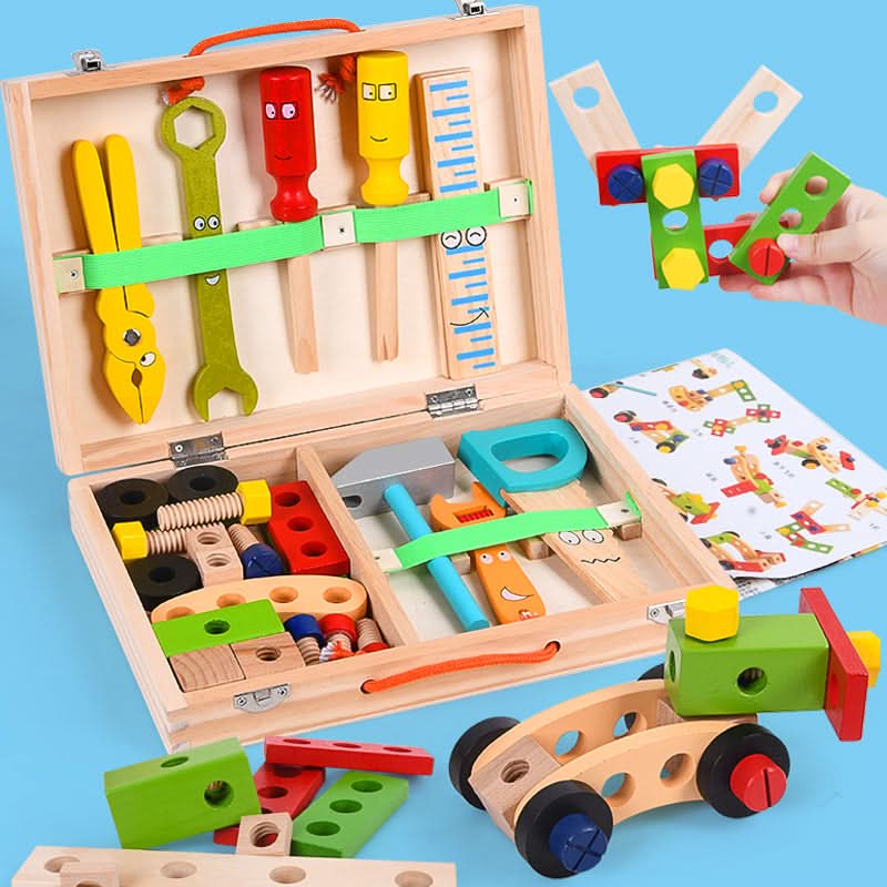 WoodCraft Innovative Wooden Construction Kit lifestyle image 1