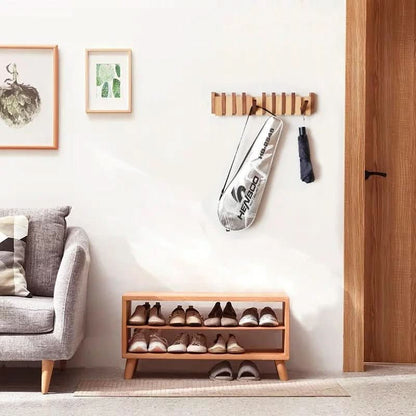 Wooden Wall Hook Foldable Wooden