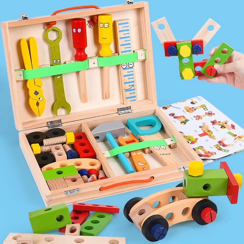 Buildaroo Colourful Timber Construction Adventure