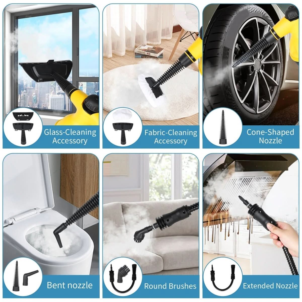 Multifunction Steam Cleaner Chemical-free Steam Cleaner