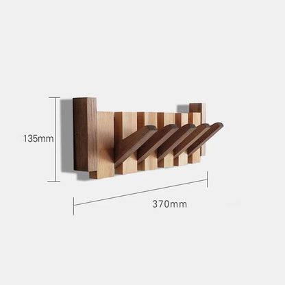 Wooden Wall Hook Foldable Wooden