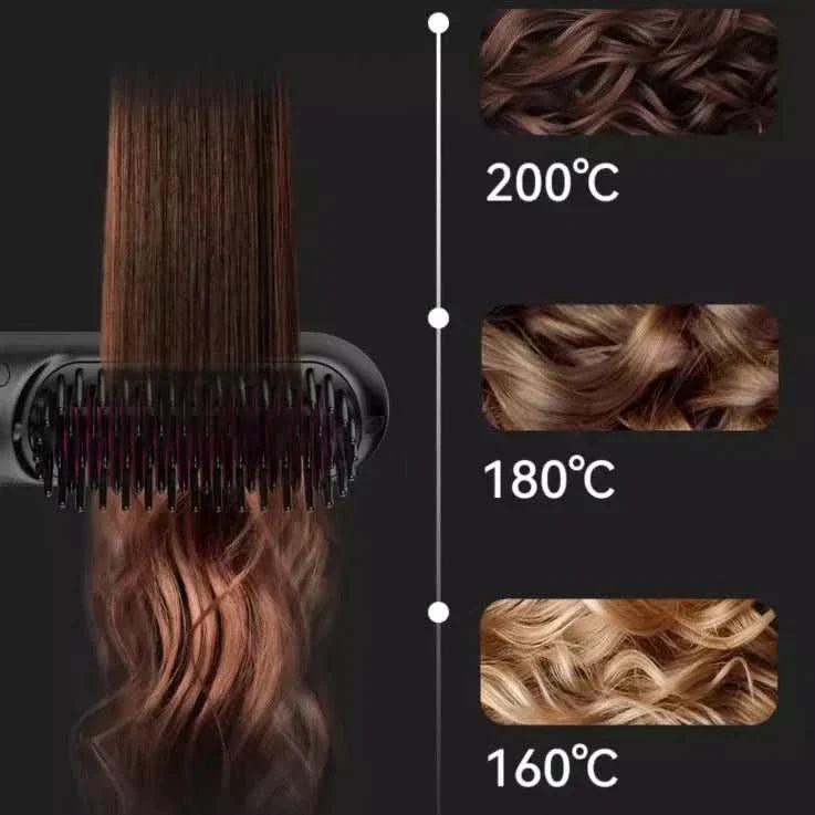 Tima Styler Cordless Straightening Brush Styler