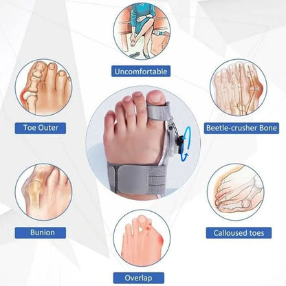 HalluxHelper- Gentle toe correction for hallux valgus
