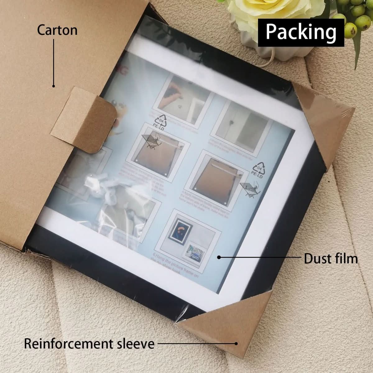 MemoryFrame Picture Frame for Presenting Children's Art