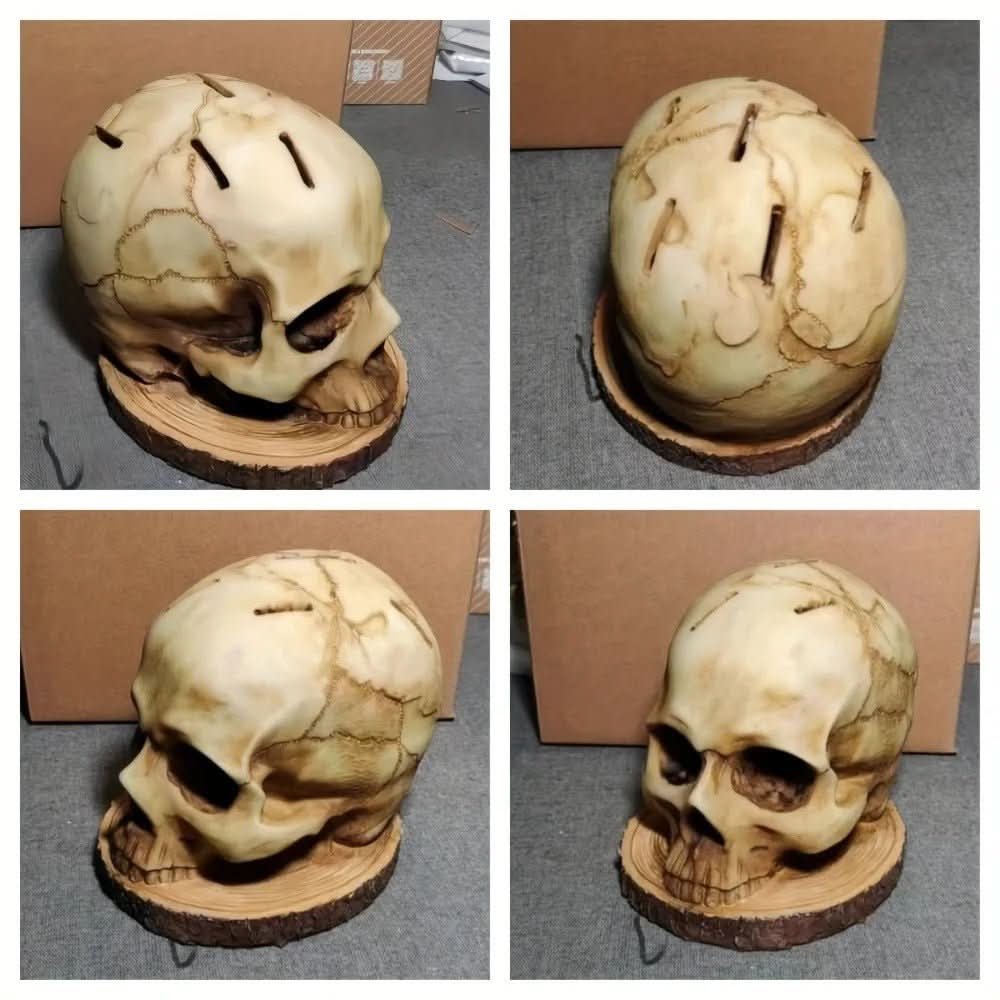 Gothic Skull Knife Holder Handmade Knife Holder