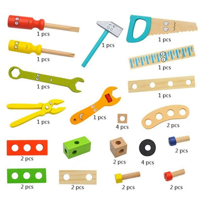 Buildaroo Colourful Timber Construction Adventure