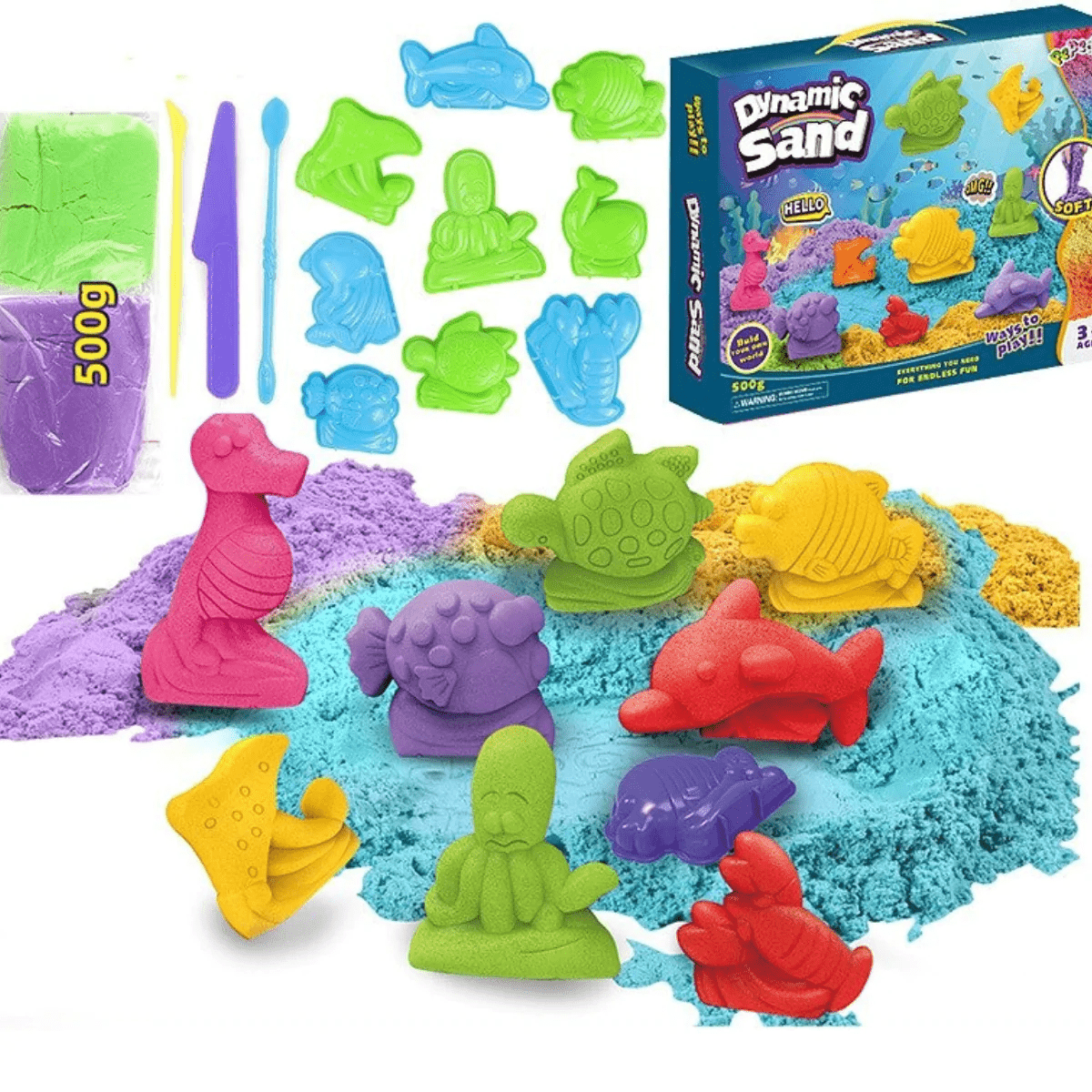 SandSet Kinetic Sand Toy