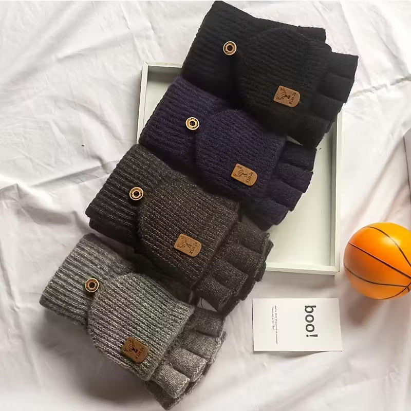 Men's Fingerless Gloves – photo 10